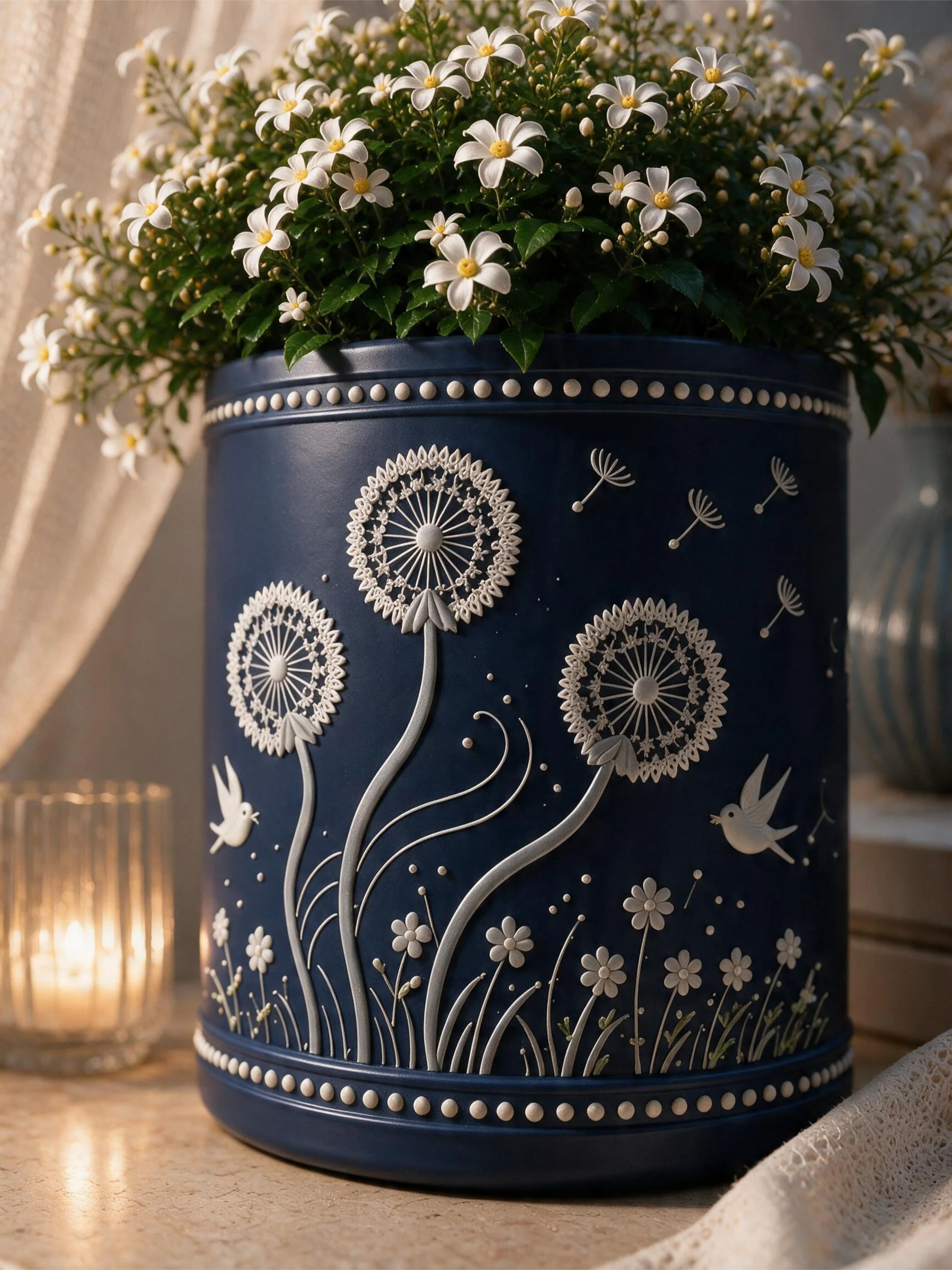 Dandelion Dusk Planter