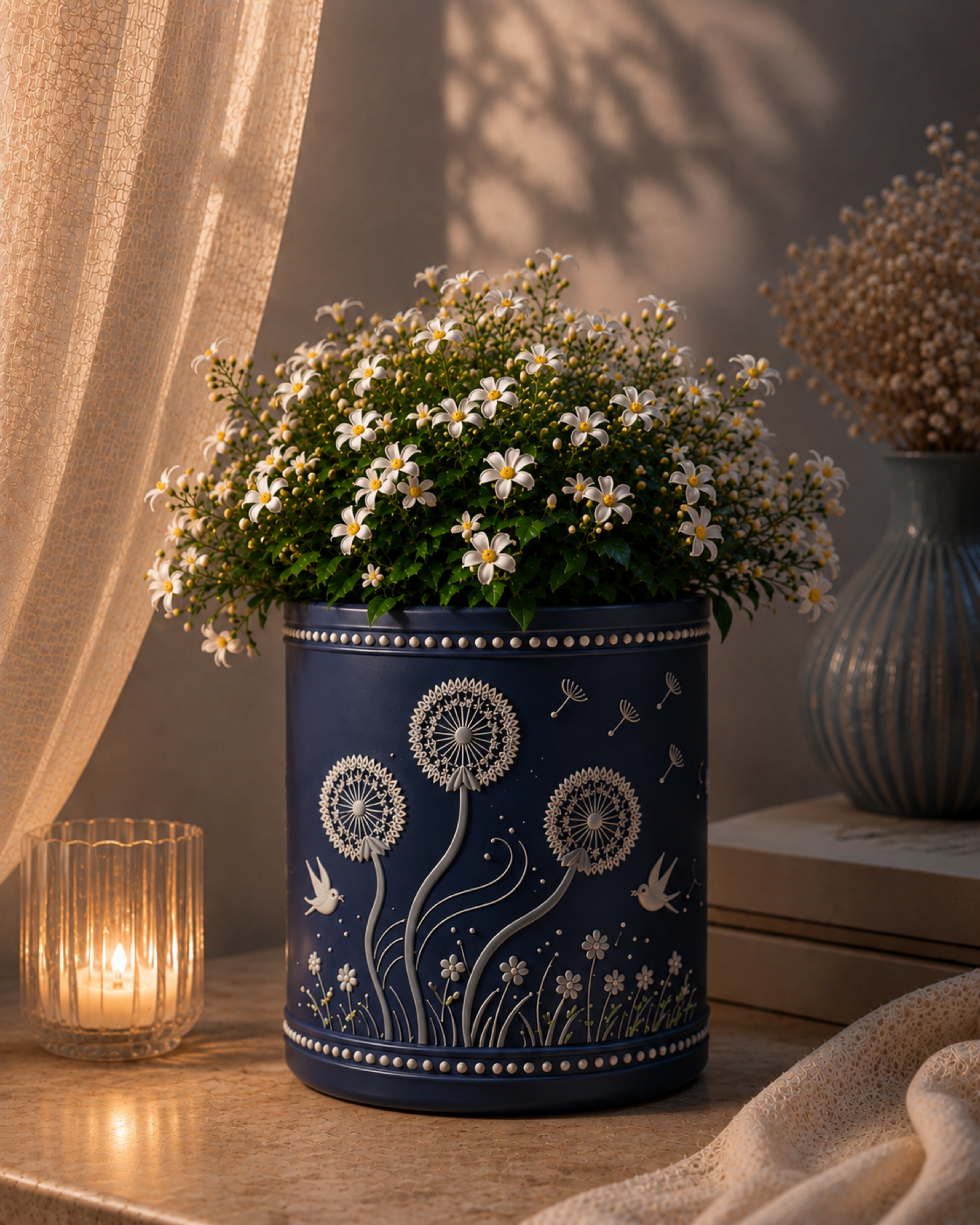 Dandelion Dusk Planter